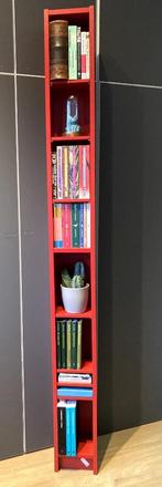 Ikea Gnedby, rood, hoge kast, Huis en Inrichting, Ophalen, Met plank(en), Minder dan 50 cm, 200 cm of meer