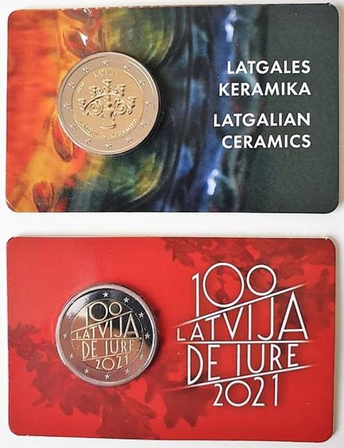 Letland coincard 2020 en 2021 (schaars), Postzegels en Munten, Munten | Europa | Euromunten, Setje, Verzenden