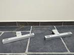 Zilverkleurige spiegellampen, Ophalen, Gebruikt, Glas