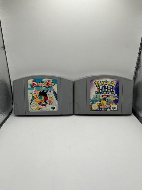 Pokemon Puzzle League + Snowboard Kids N64 Game Bundle Lot, Consoles de jeu & Jeux vidéo, Jeux | Nintendo 64, Utilisé, Course et Pilotage