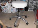 Beige Verstelbare tabouret "hoogte" op wielen, Ophalen, Zo goed als nieuw, Beige
