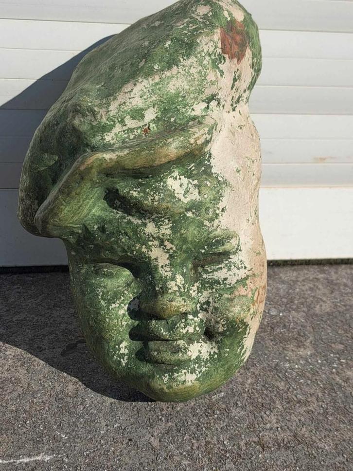 sculpture en platre signe ernest patris, Antiek en Kunst, Kunst | Beelden en Houtsnijwerken, Ophalen of Verzenden