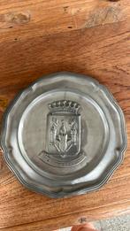 Tinnen bord Antwerpen muur decoratie Jos Mees, Antiek en Kunst, Antiek | Tin, Ophalen