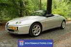 Alfa Romeo 916 Spider 2.0 JTS cabriolet | Route 66 Auctions, Lederen bekleding, Gebruikt, Spider, Leder
