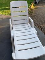 Ligstoel buiten, Jardin & Terrasse, Chaises longues, Enlèvement, Utilisé, Plastique