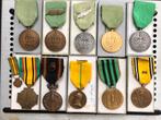 Set Belgische medailles, Ophalen of Verzenden