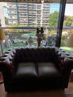Chesterfield sofa, Ophalen, Gebruikt, Tweepersoons, Leer