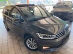 Volkswagen Touran Highline 7 zetels -LEDER -Panodak -GPS -LE, Auto's, Gebruikt, 116 pk, 7 zetels, Leder