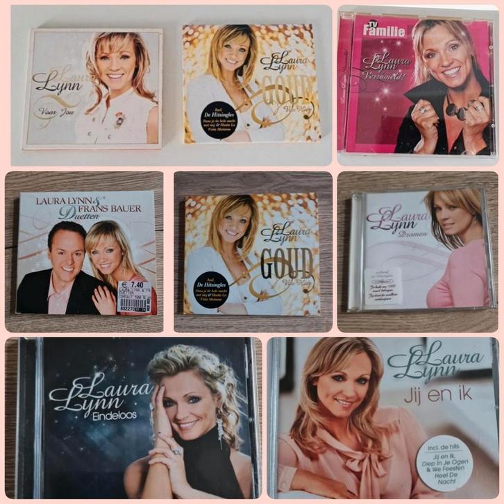 Cd's laura lynn ( 9 stuks ), Cd's en Dvd's, Cd's | Schlagers, Zo goed als nieuw, Ophalen of Verzenden