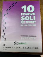 Muziekboek solo voor drum, Muziek en Instrumenten, Bladmuziek, Verzenden, Nieuw, Drums of Percussie