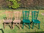 Vier eiken stoelen, Ophalen