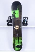 135 cm snowboard BURTON RADIUS, black/green, woodcore, FLAT