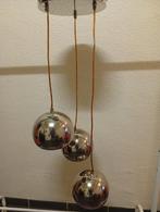 Zeer mooie watervalophanging type Space Age vintage metal d, Huis en Inrichting, Ophalen, Metaal