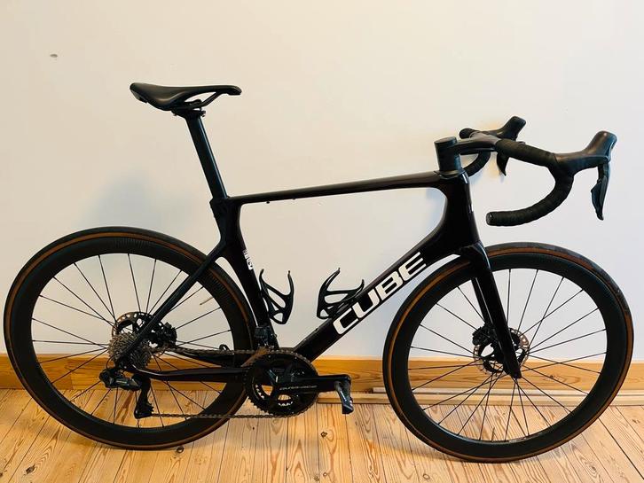 Cube Agree Liquidred - L maat 56, Fietsen en Brommers, Fietsen | Racefietsen, Gebruikt, Heren, Carbon, Ophalen