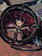 Zeldzaam vintage Pearl vari Pitch drumstel ism remo rototoms, Ophalen, Gebruikt