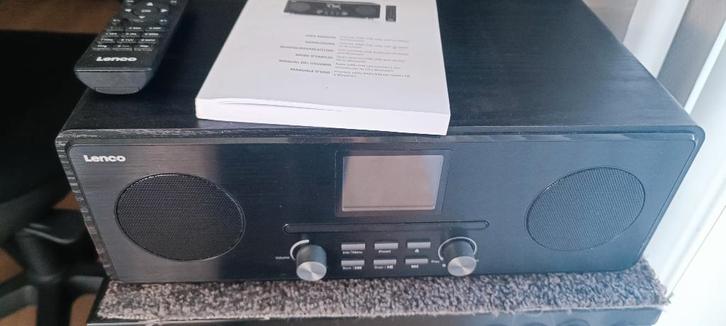 Lenco DIR 260 internetradio, Audio, Tv en Foto, Radio's, Zo goed als nieuw, Radio, Met cd-speler, Ophalen