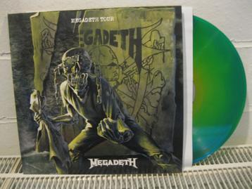 MEGADETH - MEGADETH tour - color vinyl  beschikbaar voor biedingen