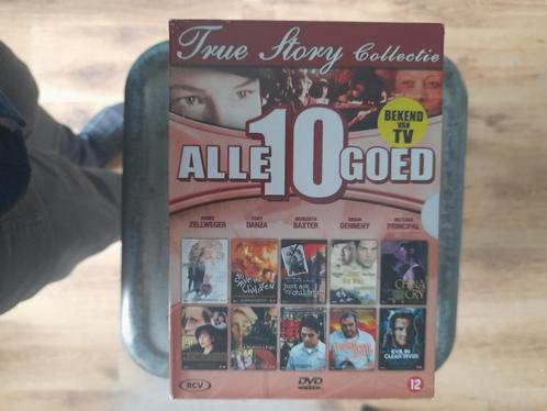 True Story collectie – 10 films, Cd's en Dvd's, Dvd's | Drama, Zo goed als nieuw, Drama, Boxset, Vanaf 12 jaar, Verzenden