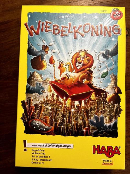 Haba - Wiebelkoning, Hobby en Vrije tijd, Gezelschapsspellen | Bordspellen, Nieuw, Een of twee spelers, Drie of vier spelers, Ophalen
