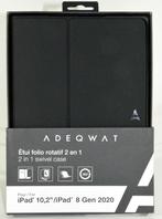 ADEQWAT Apple iPad 10.2 étui pivotant 2 en 1, Informatique & Logiciels, Apple iPad Tablettes, Noir, Apple iPad, Enlèvement ou Envoi