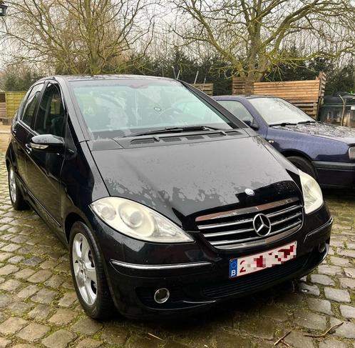 mercedes A 180 CDI, Auto's, Mercedes-Benz, Particulier, A-Klasse, Diesel, 5 deurs, Handgeschakeld, Zwart, Zwart, Kunstmatig leder