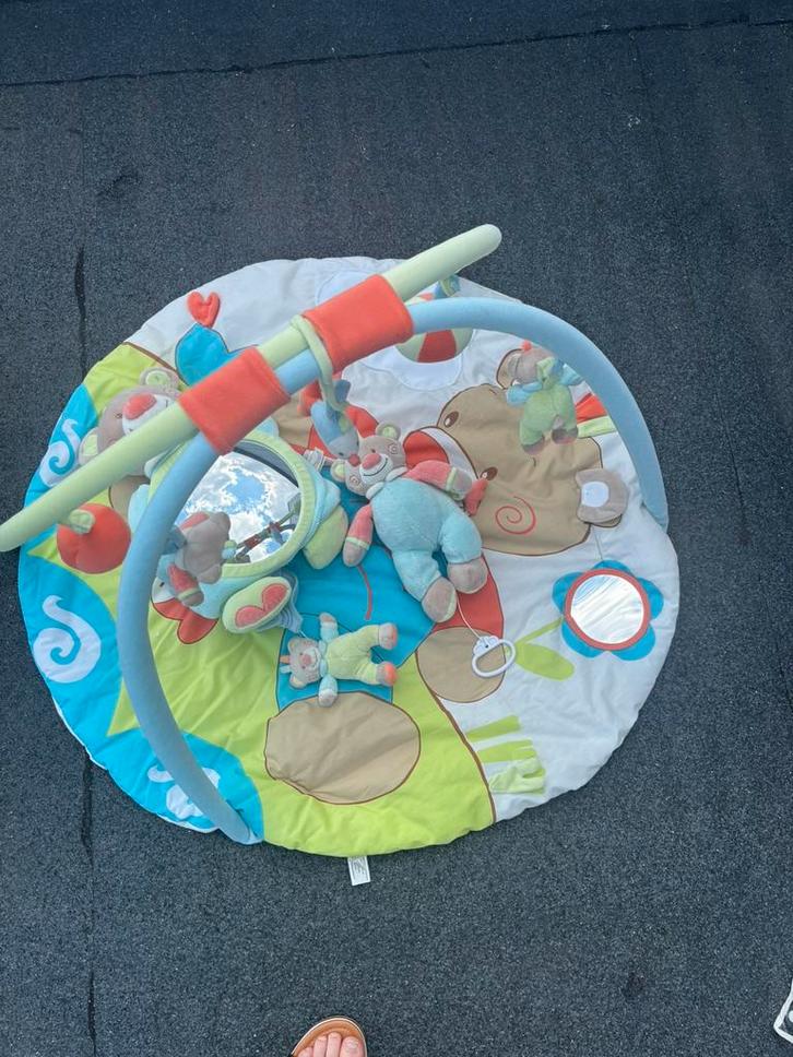 Baby speelkleed met pluche beertjes, Kinderen en Baby's, Speelgoed | Speelkleden, Zo goed als nieuw, Ophalen