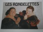 Handtekening Les Rondelettes, Gesigneerd, Foto of Kaart, Gebruikt, Ophalen of Verzenden
