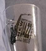 Grolsch dubbeldruk bierglas Center Parcs Jazz week '92 '93, Ophalen of Verzenden, Nieuw, Grolsch