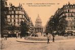 PARIS   LA RUE SOUFFLOT ET LE PANTHEON   CPA, France, Non affranchie, Enlèvement ou Envoi