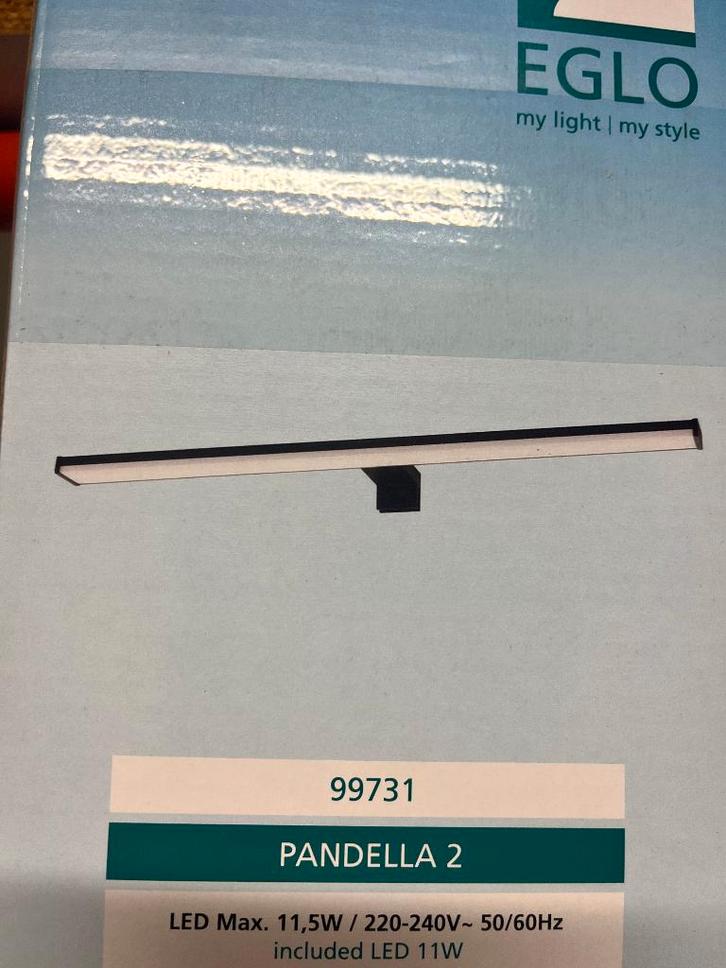 EGLO pandella 2 LED Spiegelarmatuur! NIEUW IN VERPAKKING!!!, Huis en Inrichting, Lampen | Spots, Nieuw, Plafondspot of Wandspot