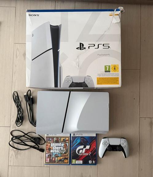 PlayStation 5 Slim Disc Edition | Zo goed als nieuw, Games en Spelcomputers, Spelcomputers | Sony PlayStation 5, Ophalen