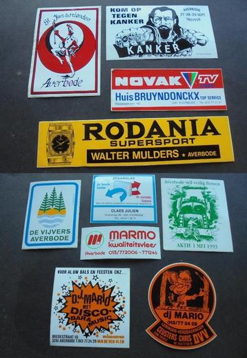 Autocollants : 3271 Averbode, Envoi, Neuf, Société ou Association