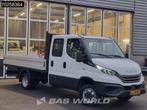 Iveco Daily 35C21 3.0 210PK 2025model Dubbel Cabine Open laa, Auto's, Stof, Euro 6, 4 cilinders, Iveco