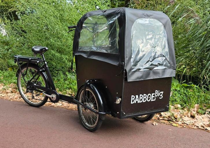 Babboe big nieuw model ook voor honden, Fietsen en Brommers, Fietsen | Bakfietsen, Zo goed als nieuw, Ophalen