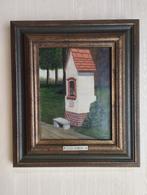 Schilderij op doek van Luc Vermeire., Antiek en Kunst, Kunst | Schilderijen | Klassiek, Ophalen of Verzenden