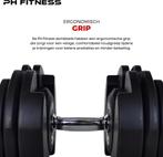 PH Fitness Verstelbare Dumbbells Set 40KG - 2 STUKS, Sport en Fitness, Fitnessmaterialen, Ophalen, Nieuw, Benen, Overige typen