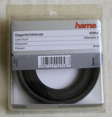 Hama Zonnekap voor telelens 24-210 diam 58 beschikbaar voor biedingen