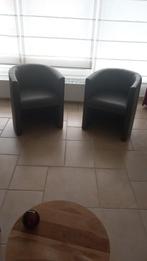 Fauteuil club, Huis en Inrichting, Fauteuils, Ophalen, Zo goed als nieuw, Leer