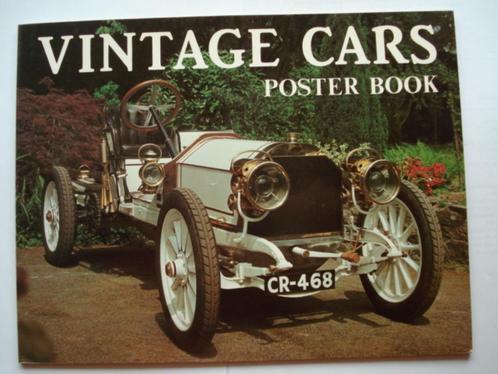 Vintage Cars Poster Book 1983 Colour Library Books, Boeken, Auto's | Boeken, Zo goed als nieuw, Algemeen, Verzenden