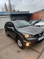Ssangyong actyon sport 4wd 120dk, 114 kW, 199 g/km, Zwart, Leder