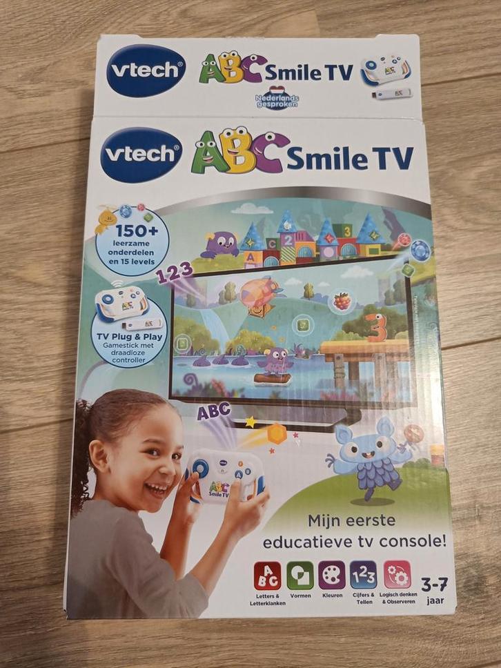 VTech ABC Smile TV - Leerzame Spelcomputer, Kinderen en Baby's, Speelgoed | Educatief en Creatief, Zo goed als nieuw, Ophalen of Verzenden
