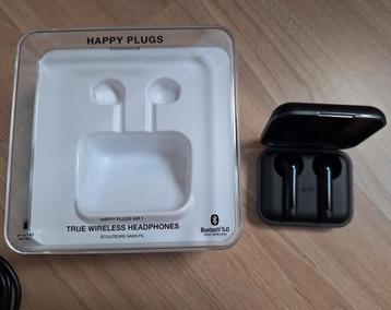 Happy Plugs draadloze oortelefoon als nieuw beschikbaar voor biedingen