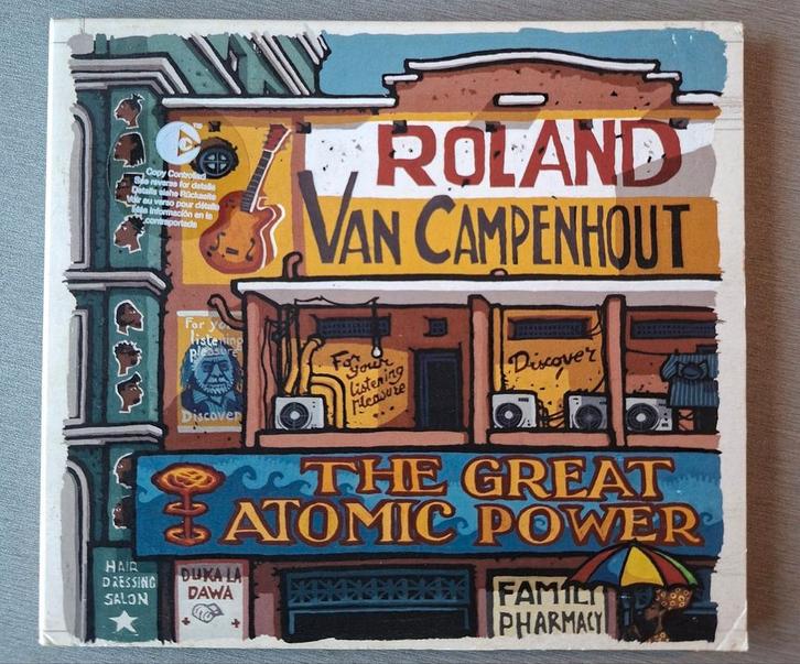Cd. Roland Van Campenhout.  The great atomic power. Digipack, Cd's en Dvd's, Cd's | Overige Cd's, Ophalen of Verzenden