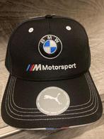 BMW M Motorsport pet Zwart gebogen klep Nieuw cap, Ophalen of Verzenden, Nieuw, Auto's