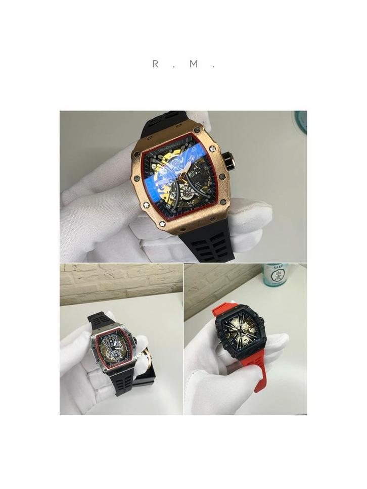 R. M. Heren Horloge, Handtassen en Accessoires, Horloges | Heren, Ophalen of Verzenden