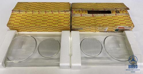 NOS koplampglas Bosch Duplo L+R voor Mercedes-Benz W123, Auto-onderdelen, Verlichting, Mercedes-Benz, Nieuw, Ophalen of Verzenden