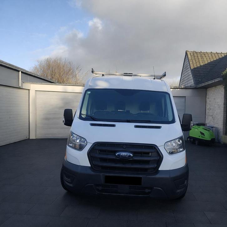 Ford transit, Auto's, Bestelwagens en Lichte vracht, Particulier, Ford, Diesel, Handgeschakeld, Zwart, Ophalen