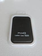 Iphone 12 leather case magsafe NIEUW, IPhone 12, Enlèvement ou Envoi, Neuf