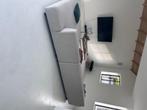 Grijze zetel te koop, Huis en Inrichting, Gebruikt, 300 cm of meer, Ophalen of Verzenden, Rechte bank