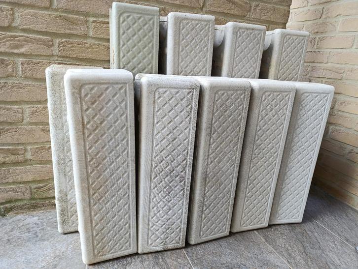 Bacs pour fleurs en Eternit - jardinières, Tuin en Terras, Bloembakken en Plantenbakken, Gebruikt, Overige materialen, Rechthoekig